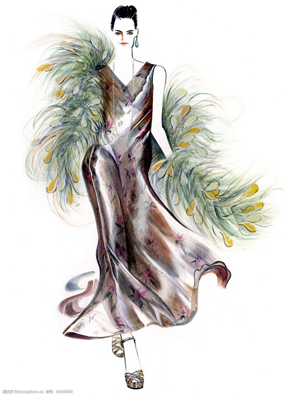 手绘服装设计一