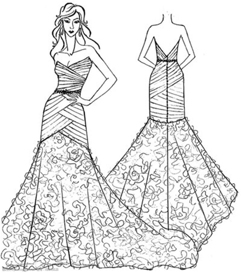 手绘服装设计 艺术与创意的完美融合