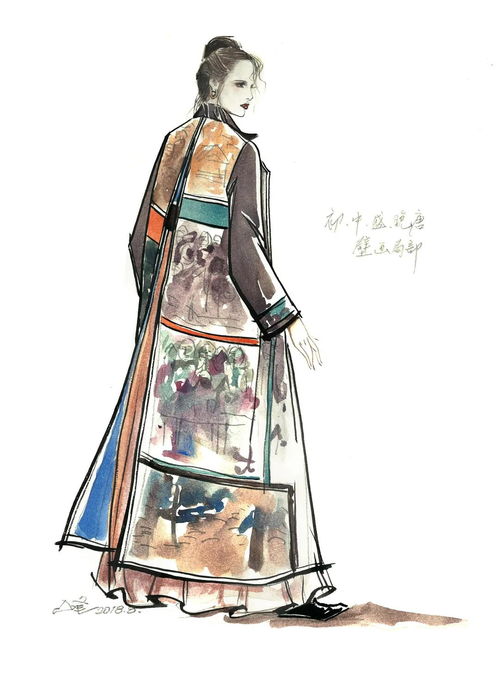 敦煌意象·系列二 飞天舞袂，绘梦霓裳