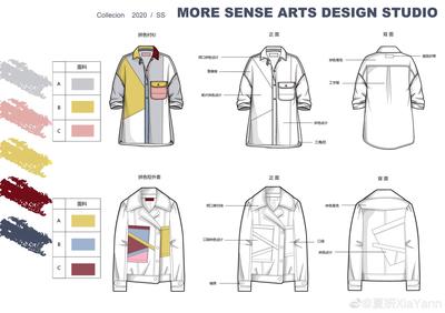 成衣产品设计|产品设计|效果图|夏妍_新浪网