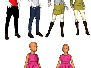 精品服装服饰SU模型 解锁设计灵感的高效密钥
